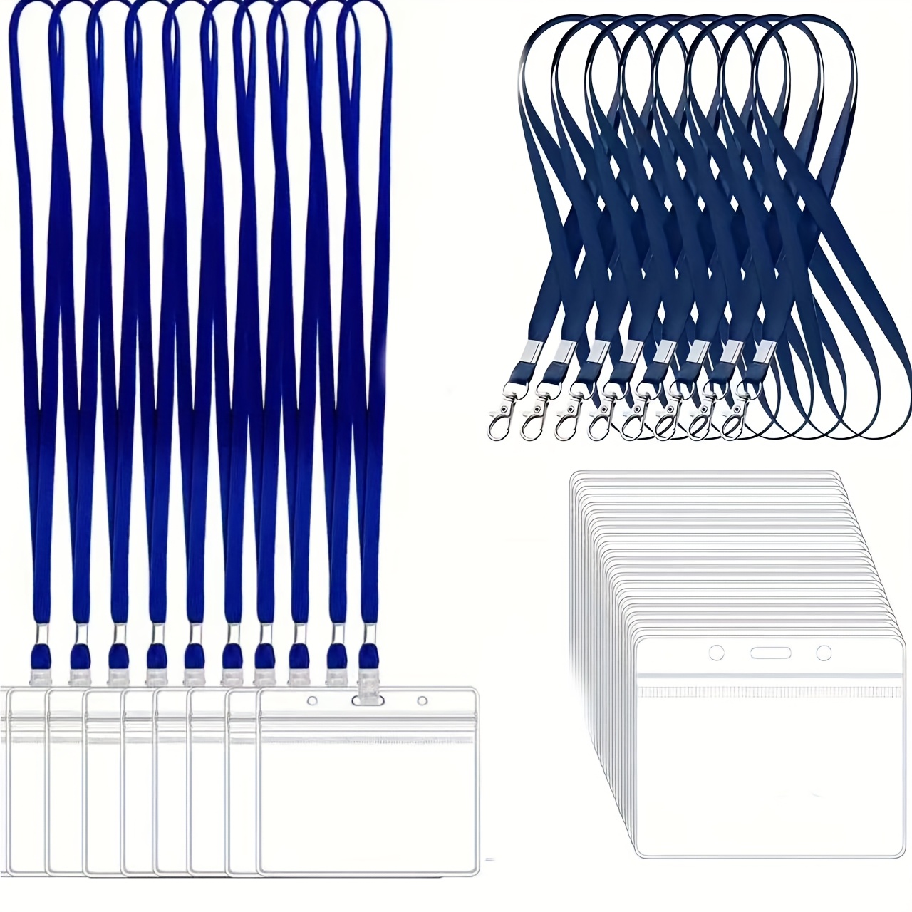 Index Card Holder - 10 مجموعات من حامل بطاقات الهوية