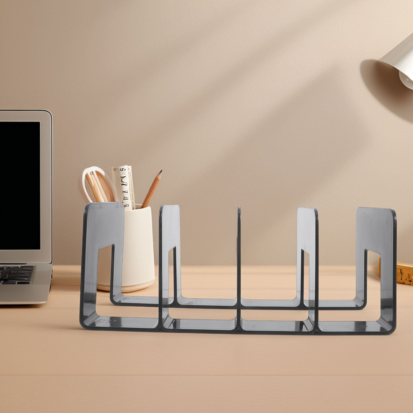 Magazine Holder Rack - منظم كتب متعدد الأقسام للمكتب والمنزل
