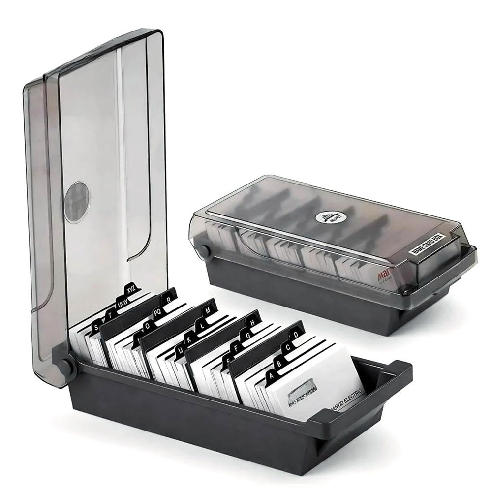 صندوق بطاقات عمل مكتبي، سعة كب - مراجعة Card Index Box وسعره